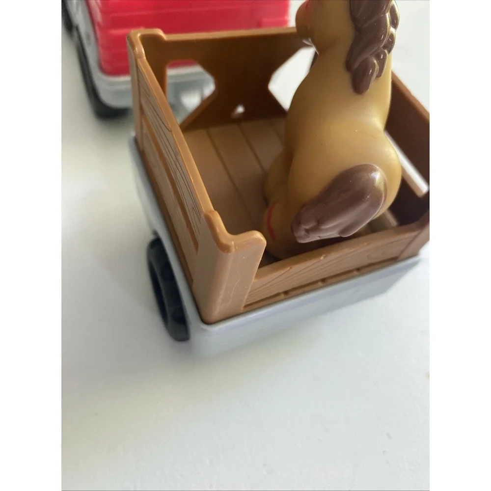 Fisher Price Little People Handy Helper Farm Truck Red